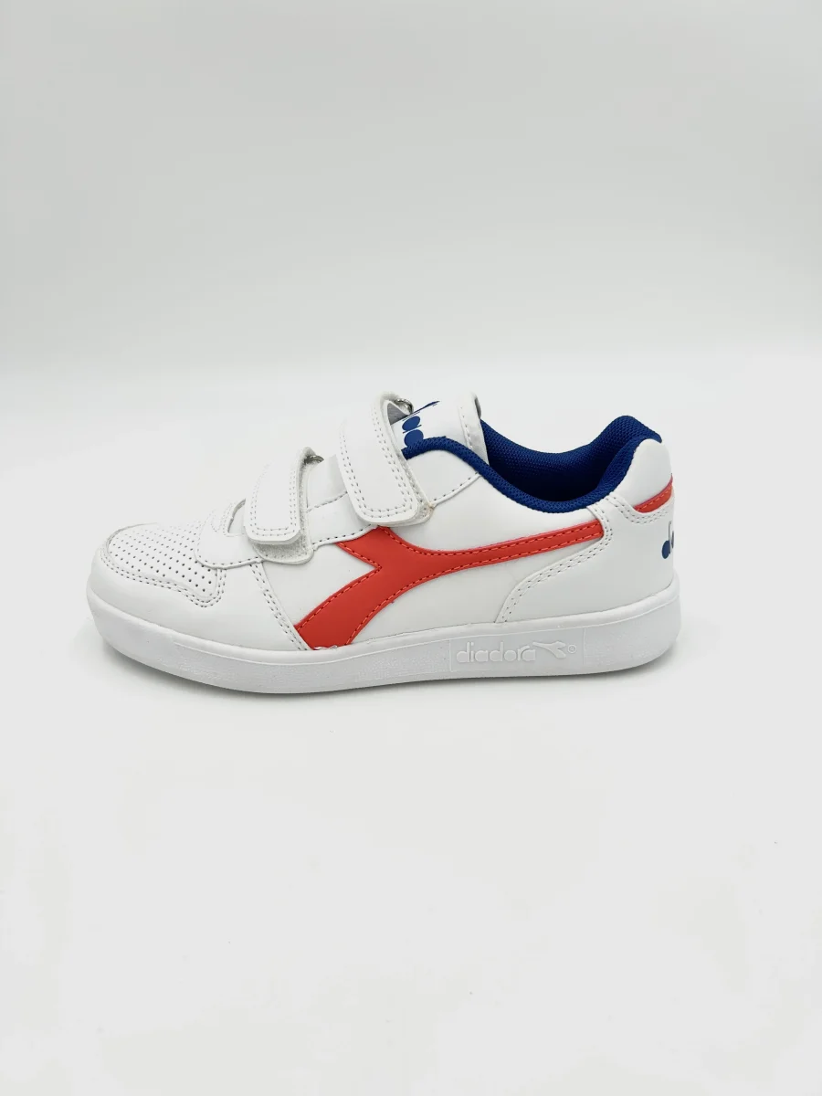 Diadora Sneakers Playground GS white orange blue - immagine 3