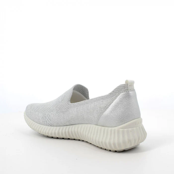 Igi&co Sneakers Slip on donna (memory foam) - silver - immagine 4