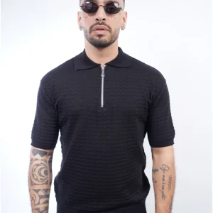 Polo CIANOTIC in filo mm zip ( 3 colori )
