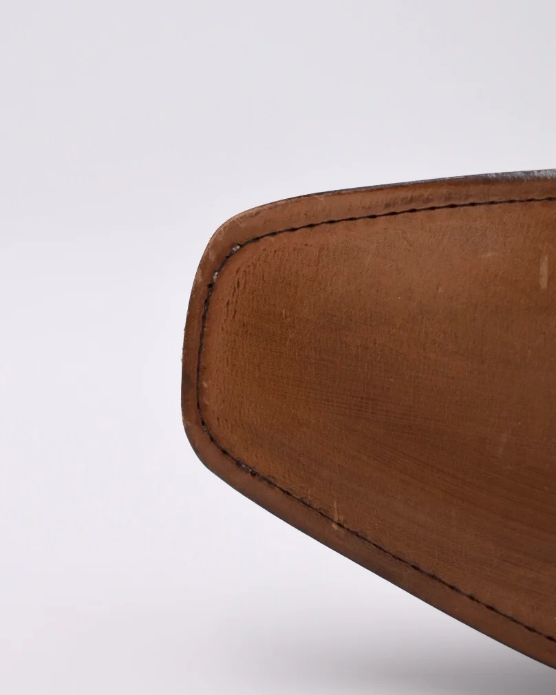 Lancio stringata Made In Italy in cuoio marrone - immagine 8