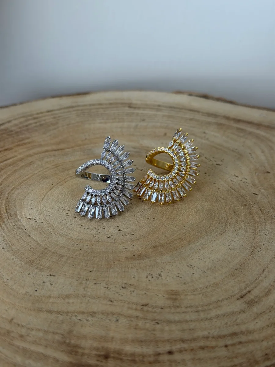 Anello mezzo sole - 2 colori - immagine 3