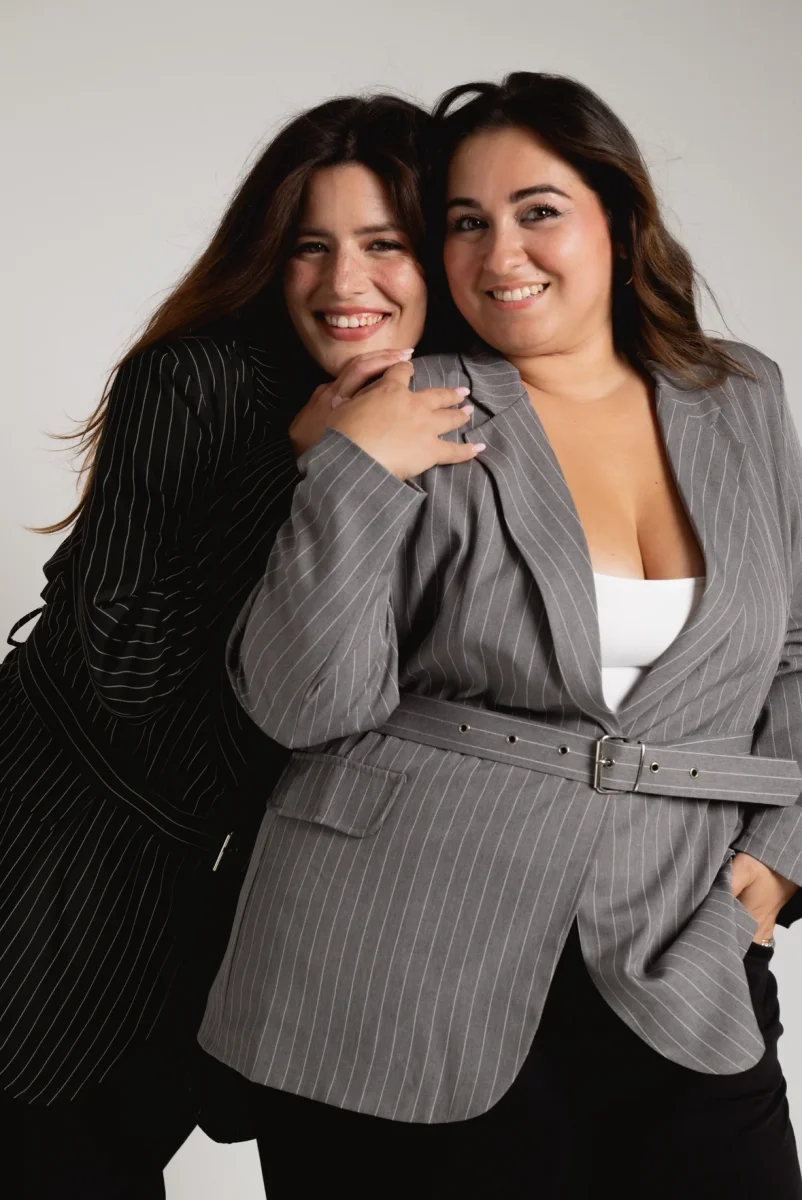 Blazer Gessato con Cintura - immagine 5