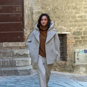 Peacoat Cappuccio