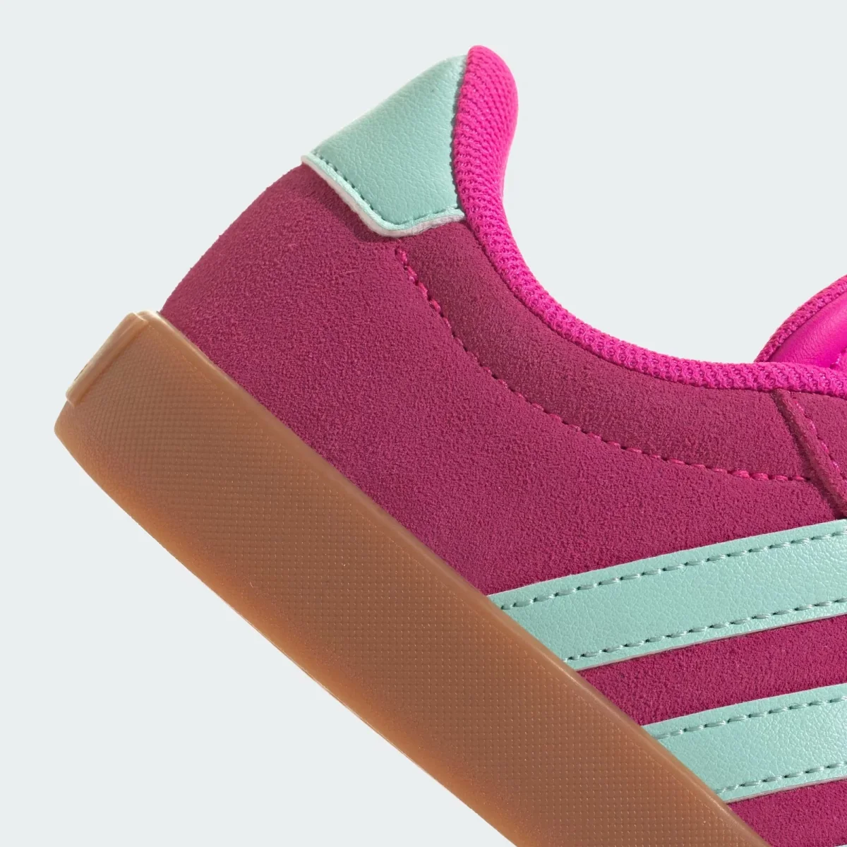 Adidas JS5013 Scarpe VL Court 3,0 bambino Shock Pink / Semi Flash Aqua / Lucid Lemon - immagine 9