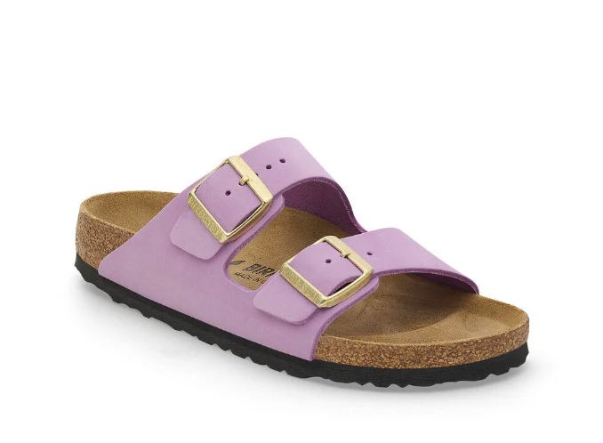 Birkenstock Arizona Nubuck Leather crocus /Narrow fit