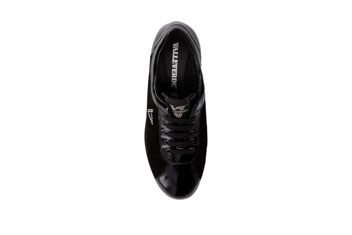 Valleverde VD204F Sneaker donna con tomaio e sottopiede in pelle - immagine 7
