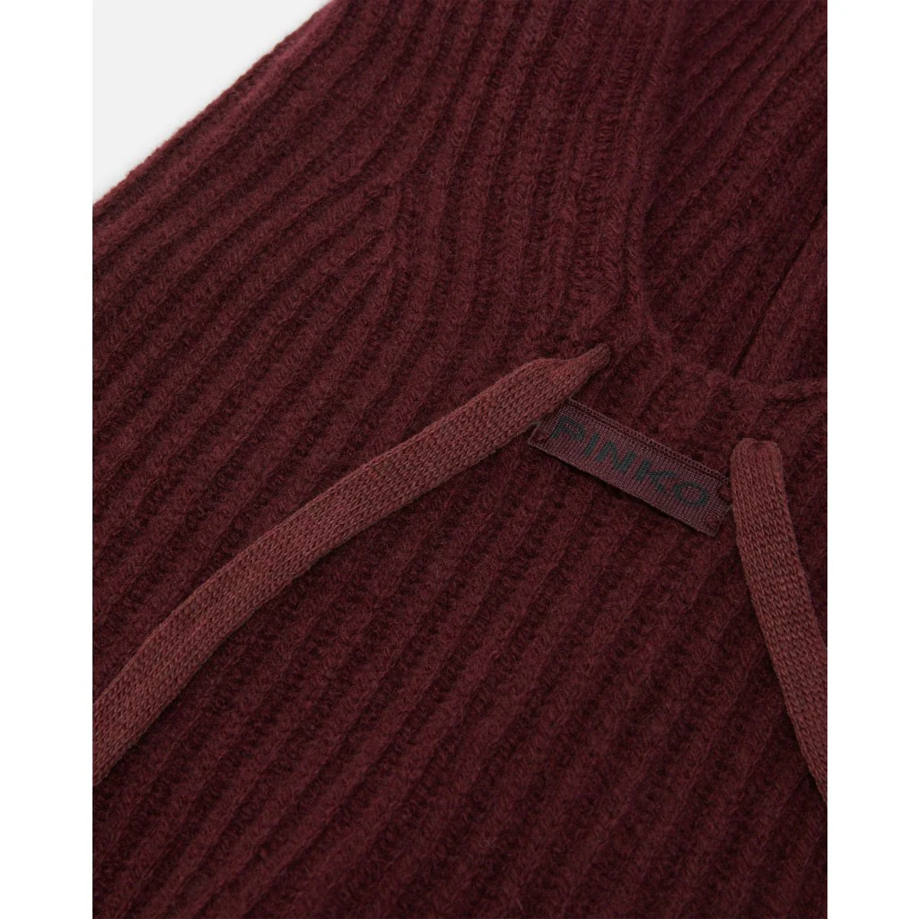 Balaclava a costine con coulisse - immagine 5