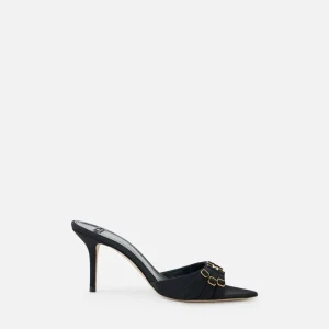 Mules in pelle