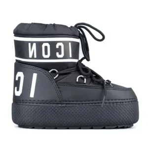 ICON Stivaletto Neve Platfrom Nero