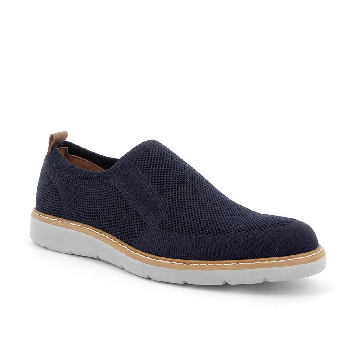 Igi&co Mocassino tessuto elasticizzato - blu - immagine 2